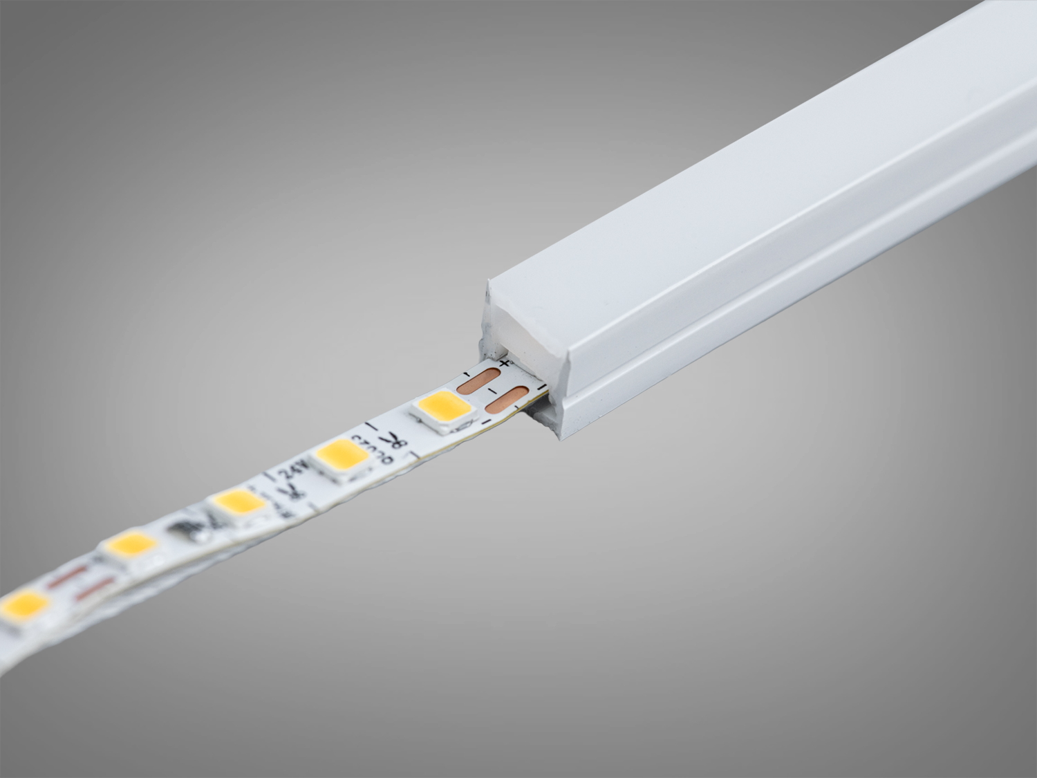 Гнучкий профіль Diasha 0808 IP67 білий 6 мм