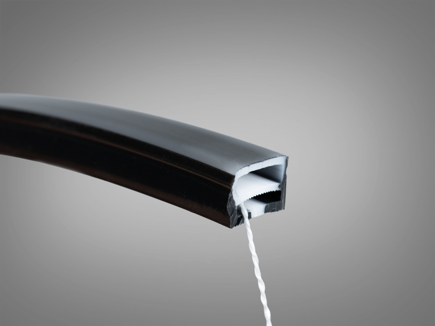 Гнучкий профіль для LED стрічки, накладний