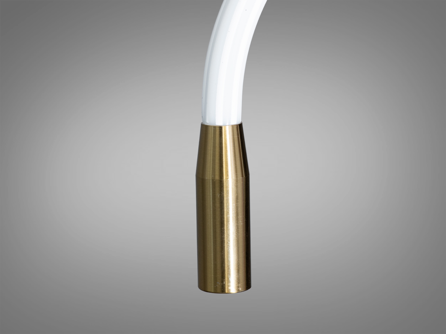 Заглушка металева D22 золота круглого профілю