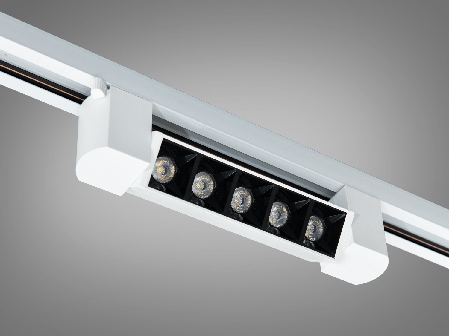 Магнітний трековий світильник LED лінійний, 35 Вт, білий