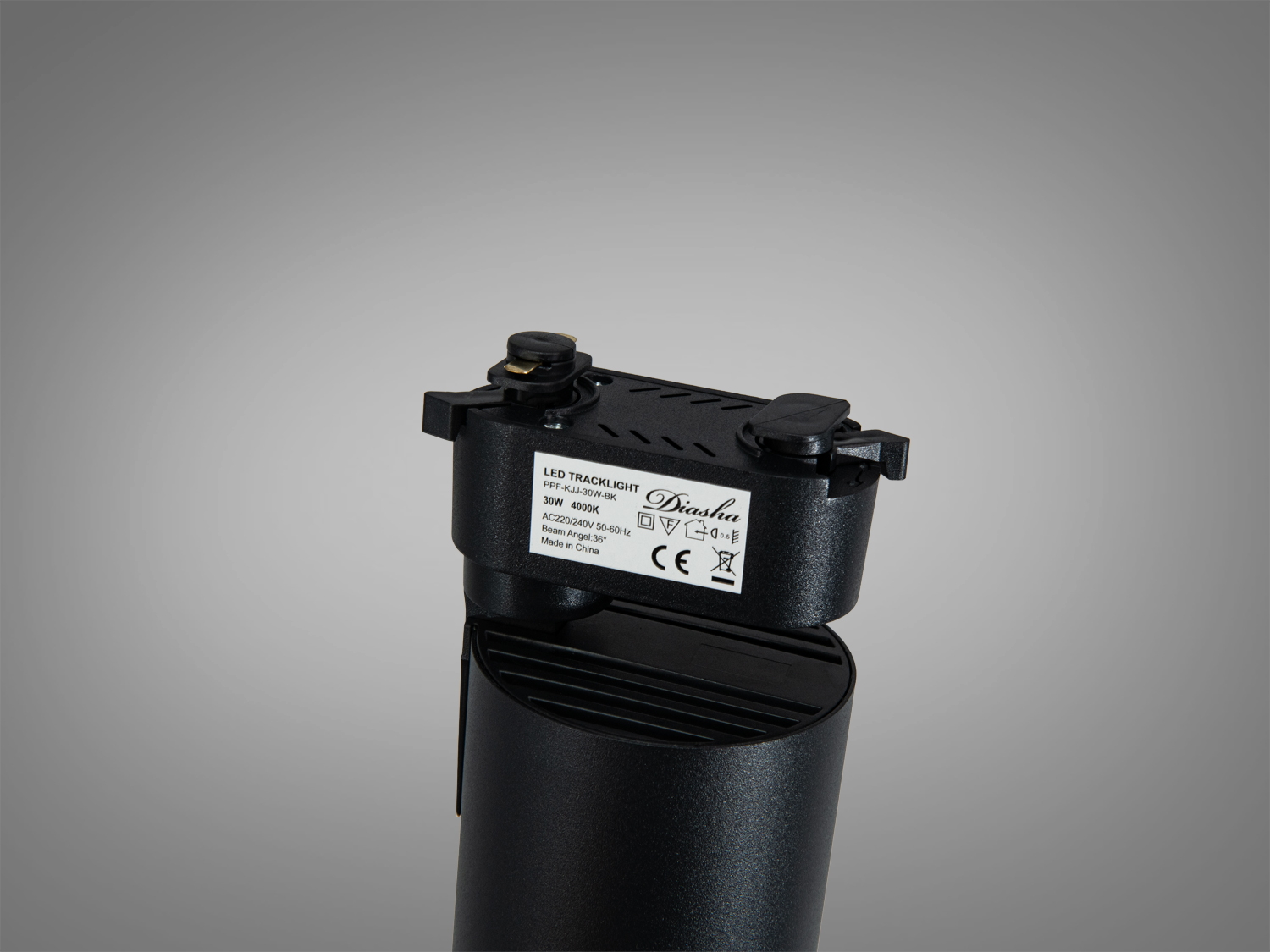 Трековий світильник Diasha чорний 30Вт 4000К