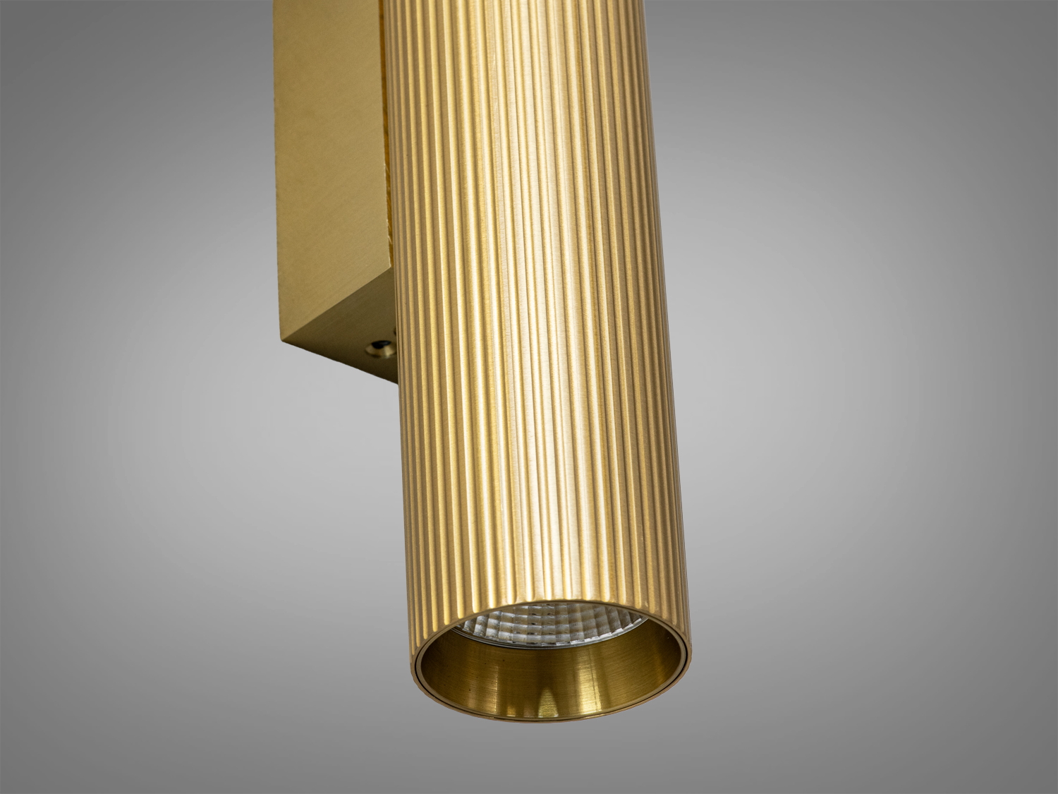 Фасадний LED світильник Diasha золото 7Вт UpDown