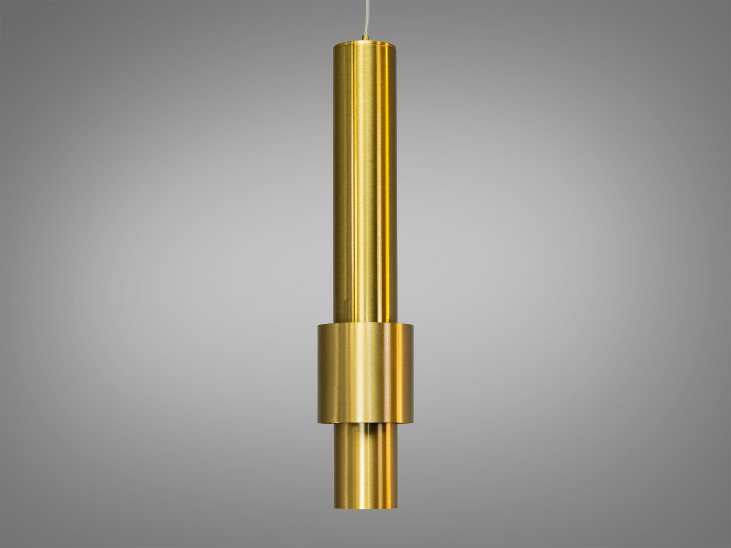 Підвіс LED Diasha золото циліндр 7 Вт