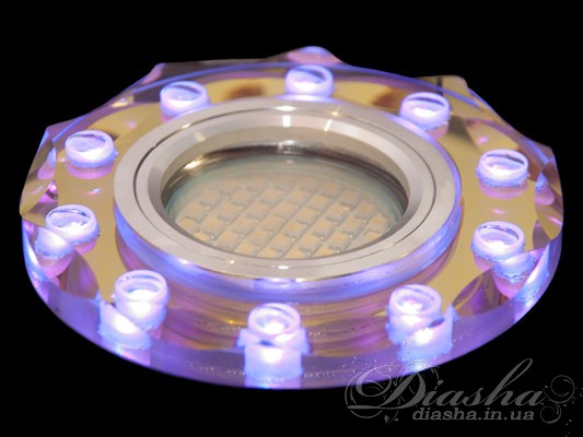 Врезной светильник с LED подсветкой