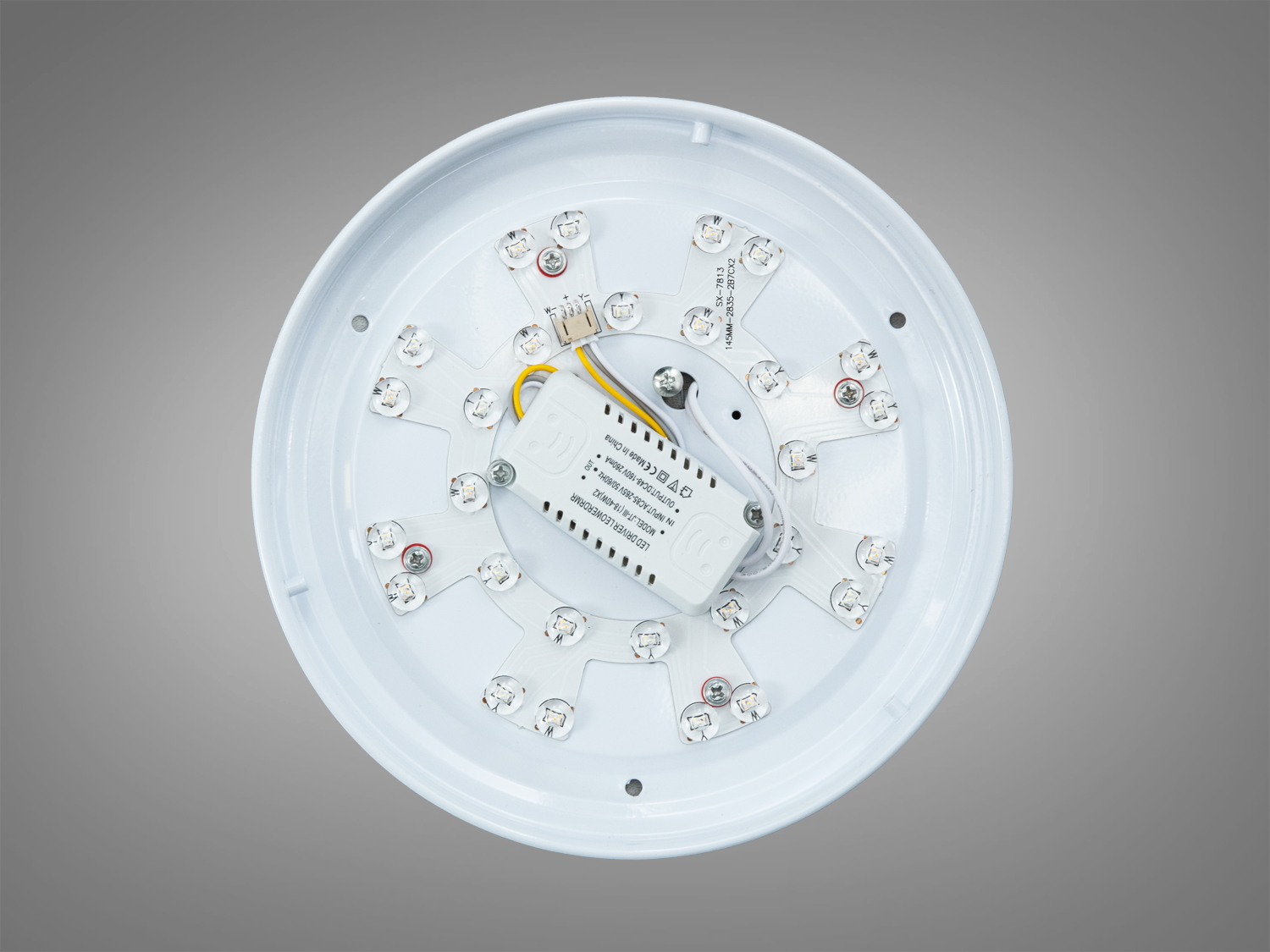 Світлодіодна стельова панель хром 26 Вт 5 м²