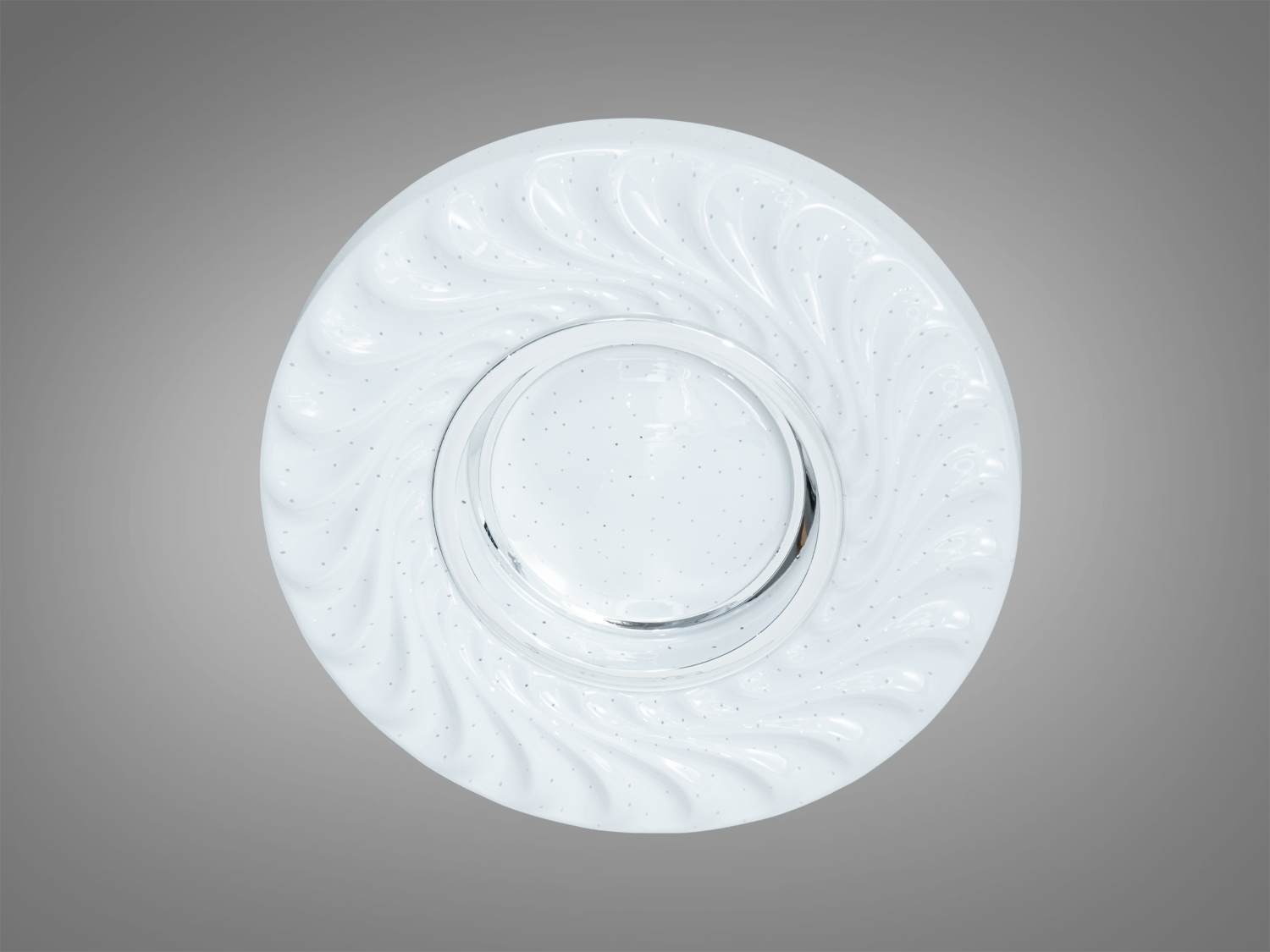 Світлодіодна стельова люстра 22 Вт хром 5 м²