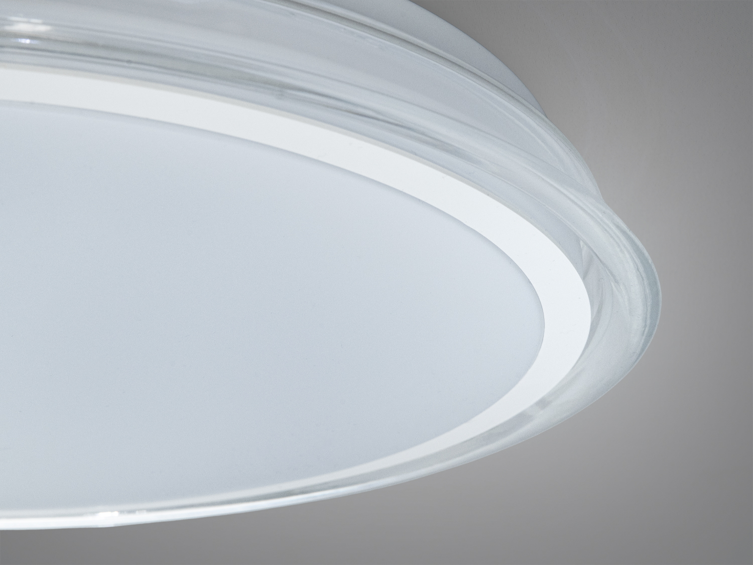 Світлодіодна стельова панель сіра 34 Вт без пульта