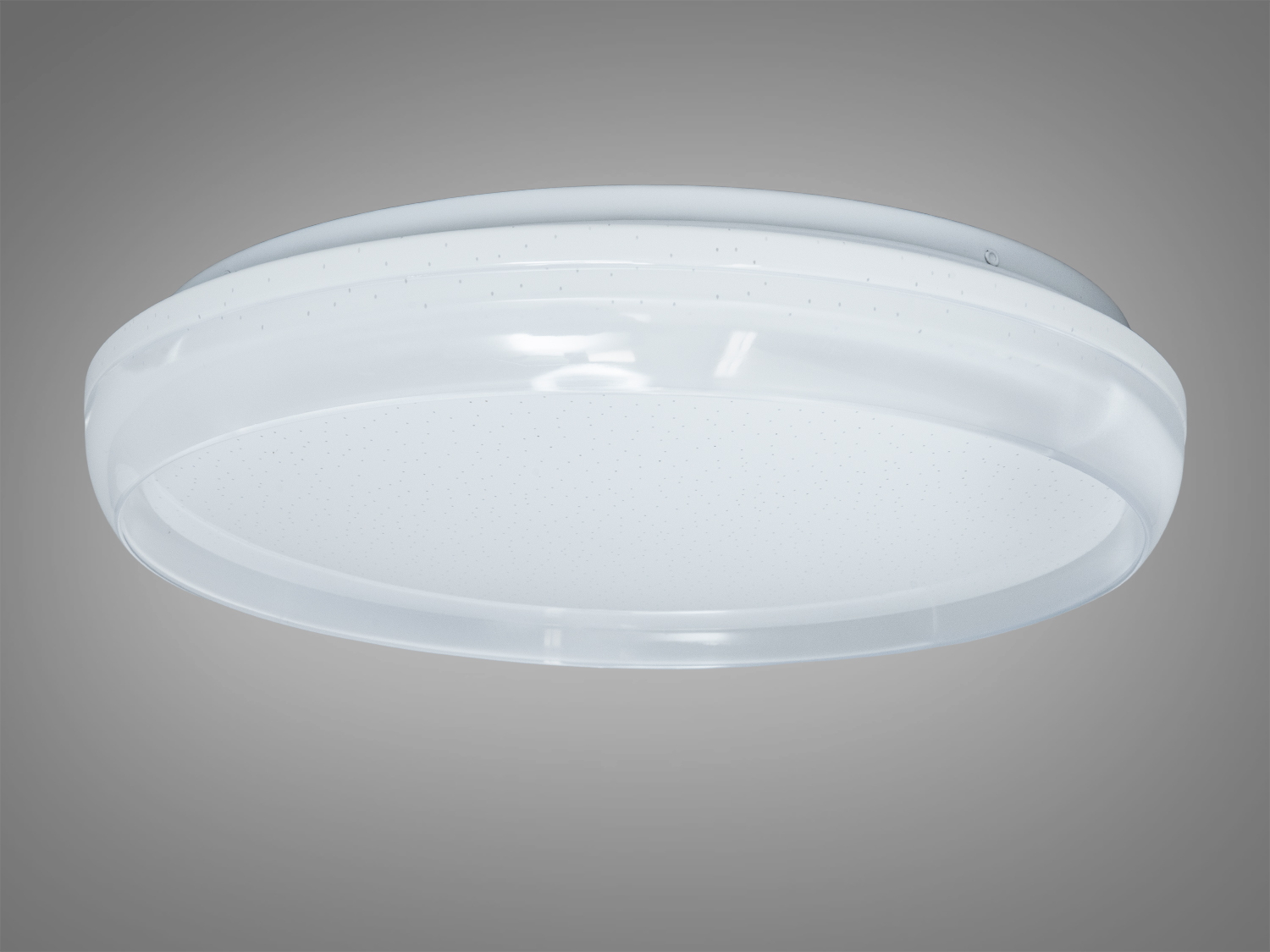 LED стельова люстра біла 34 Вт до 6 м² без пульта