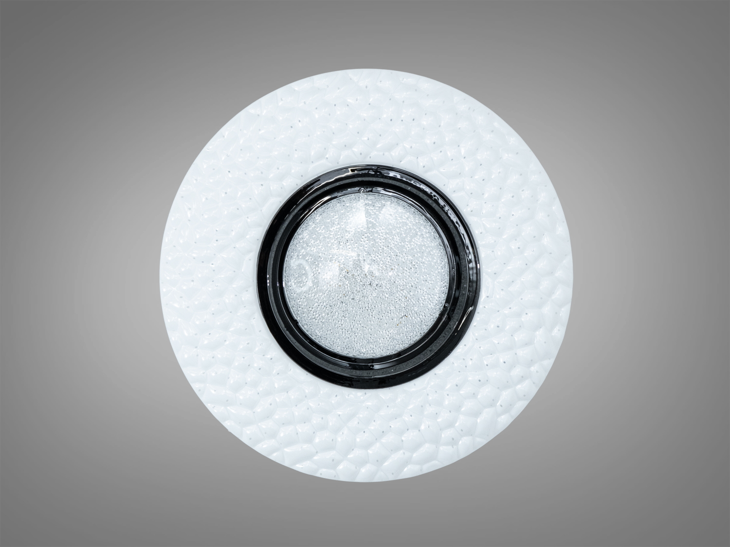 LED стельовий світильник чорний 22 Вт 5 м²