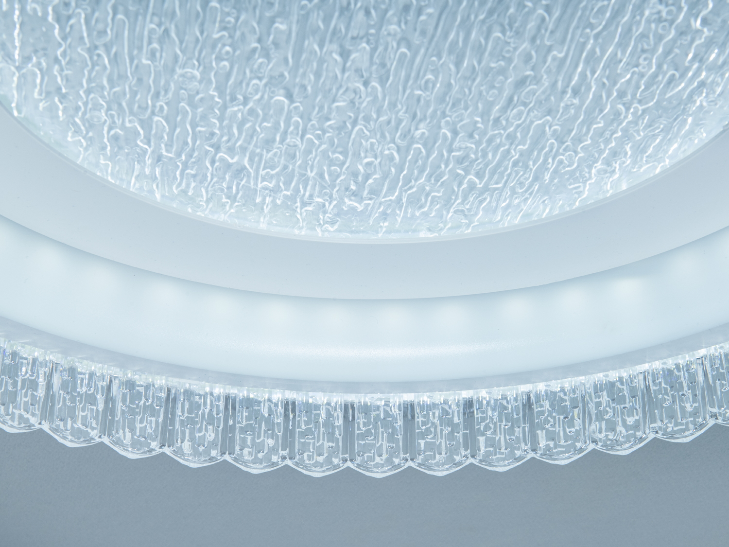 Стельовий LED світильник біле коло 85 Вт матовий