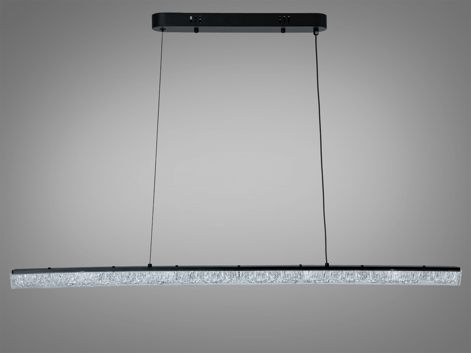 Підвісна люстра Diasha чорна 28 Вт 5 м² без пульта